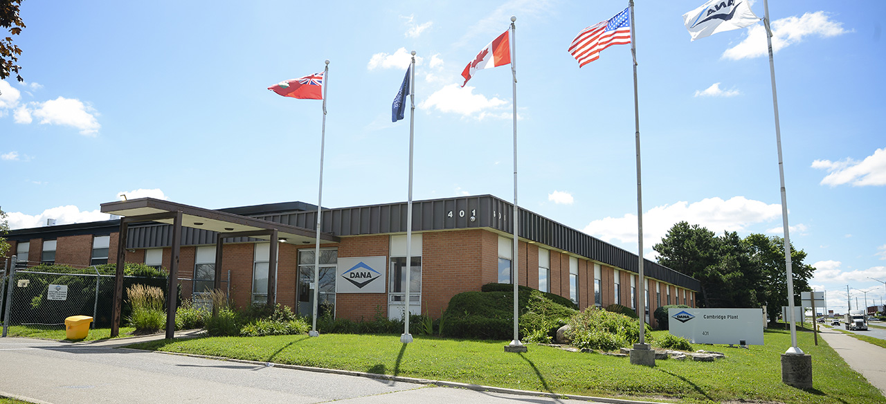 Photo of Dana Canada’s manufacturing facility