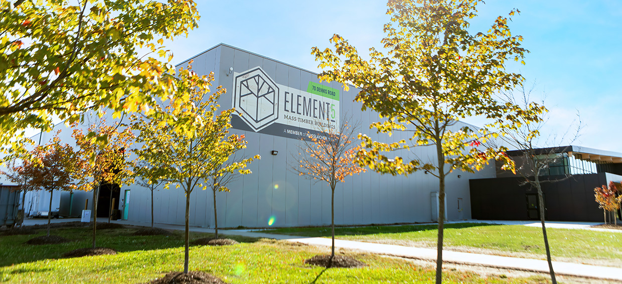 Photo of Element5’s facility in St. Thomas, Ontario