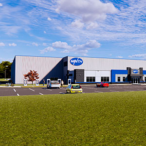 Rendering of Minth Group’s new manufacturing facility in Windsor, Ontario