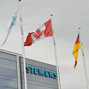 Photo of Siemens Canada’s headquarters in Oakville, Ontario