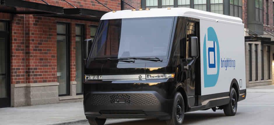 New all-electric BrightDrop commercial vehicle