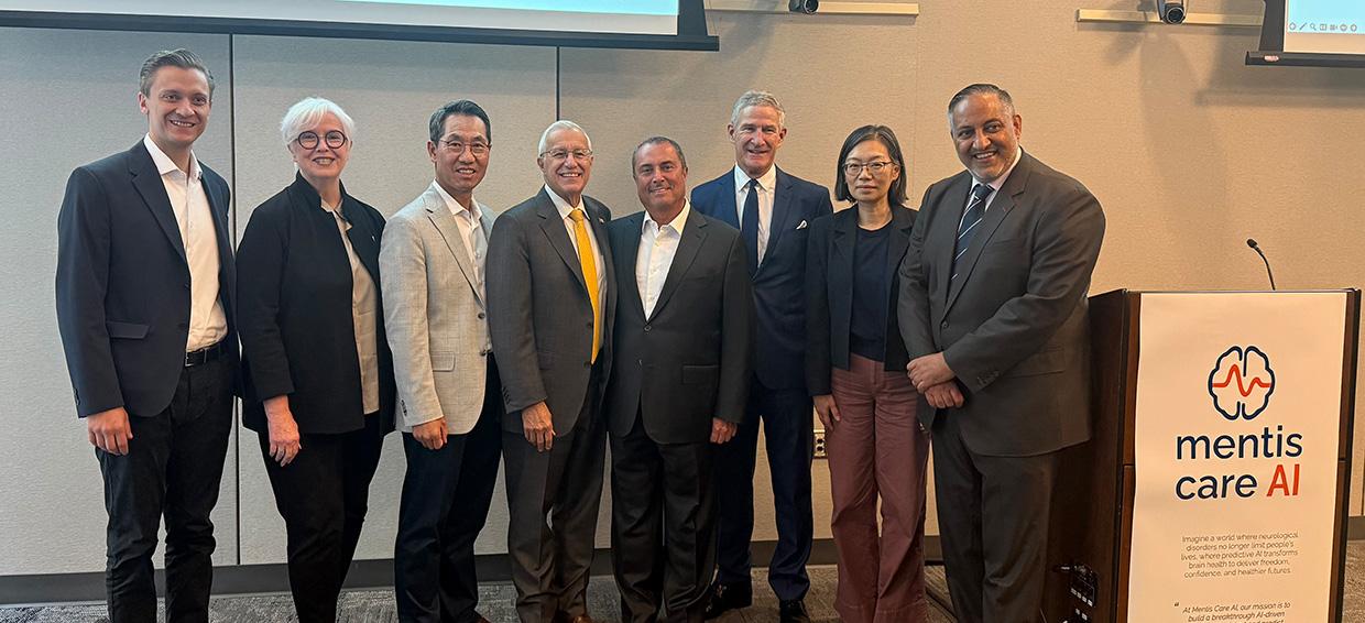 Photo of Mentis Care’s launch event in Toronto, Ontario